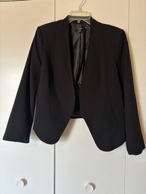 Apt. 9 Tailored Black Open-Front Blazer